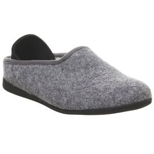 MAHABIS Classic 2 Slippers in Latvia Light Gray and Skien Black 37